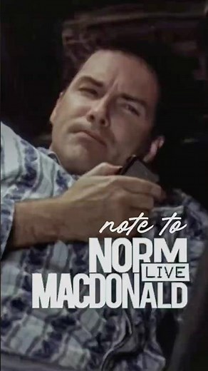 Note to Norm (Dirty Work x NMLive Mashup) #normmacdonald #comedy #dirtywork