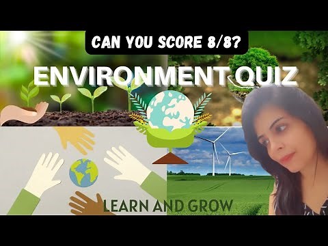 Environment Quiz, Multiple Choice Questions on Environment, GK, Environmental Science Quiz