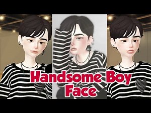 Handsome Boy Face Tutorial - ZEPETO