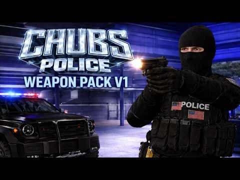 [$20] Chubs Police Weapon Pack V1 | Custom Weapons for FiveM Servers | Best Weapon Pack for GTAV RP