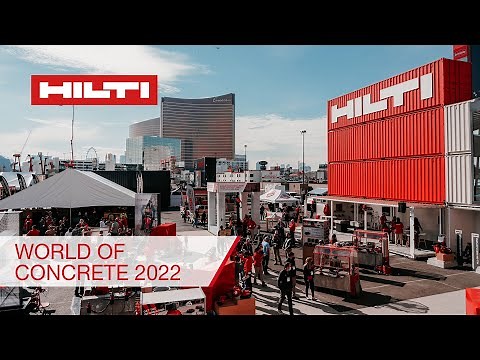 Highlights of Hilti Power Tool Innovations at World of Concrete 2022