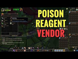 Shattrath Poison Reagent Vendor Location (WoW TBC)