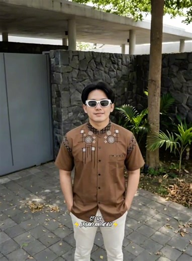 ✨ Baju koko lengan pendek pria kombinasi batik! Model bordir elegan, bahan katun adem & nyaman untuk ibadah, acara keluarga, atau outfit muslim harian 🤍 Tampil rapi, sopan, dan tetap stylish ✨ #bajukoko #bajukokolenganpendek #fhashionmuslim #kokopria #bajukokopria