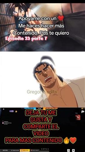 #kenichi episodio 23 parte 7 Anime de pelas 🔥❤️superación personal #anime #kenichithemightisestdisciple #tiktok #animeedit