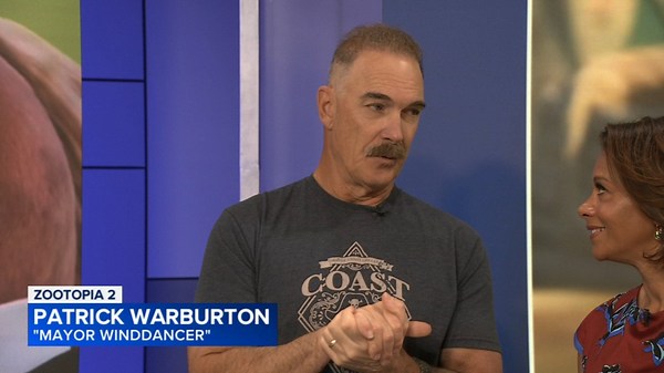 Actor Patrick Warburton joins Action News ahead of Zootopia 2 premiere