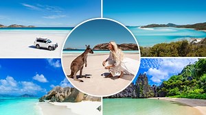 Natalie Barr visits Lucky Bay Beach & Cape Le Grand National Park with a 4x4 adventure