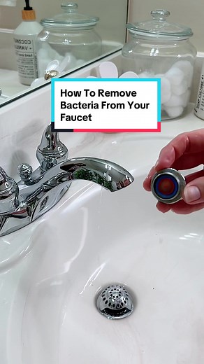 How to Clean and Remove Bacteria from Your Sink Faucet