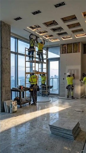 Luxury Penthouse Transformation | Full Apartment Restoration Timelapse 4K