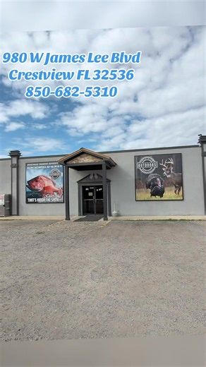 #crestviewflorida #crestview #outdoors #fishing #hunting Located at 980 W James Lee Blvd Crestview Florida 32536 850-682-5310