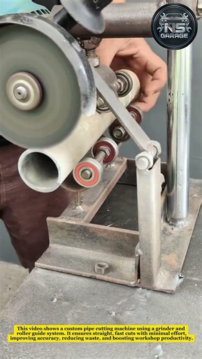 DIY Pipe Cutting Machine | Fast & Precise Metal Cutting Tool