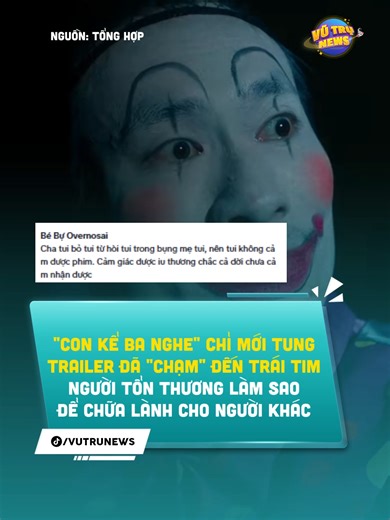 Trailer phim 'Con Kể Ba Nghe' chạm đến trái tim