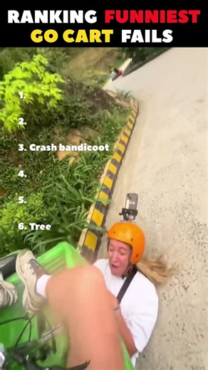 Ranking funniest go cart fails 🚗 ||subscribe for more