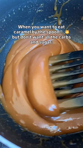 Sarah Kadison on Instagram: "3 Ingredient KETO CARAMEL  Only 3 ingredients and 0 net carbs! So rich, buttery, and gooey  Comment CARAMEL RECIPE below and I’ll send the full recipe straight to your inbox! P.S. Make sure you’re following my account so the message goes through. Or Google “baketobefit keto caramel” or find it on my site baketobefit.com ❤️ #ketocaramel #sugarfreecaramel #lowcarbrecipes #ketorecipes #ketodessert"