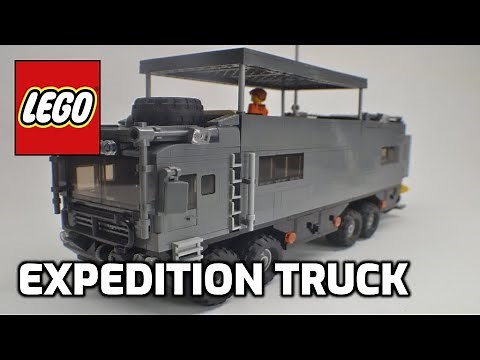 LEGO Expedition Camper Truck Custom MOC