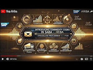 Introducing Commodity Codes in SAP Ariba | Streamline Procurement & Classification!