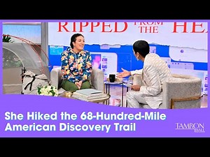 History-Making Woman Who Hiked the 68-Hundred-Mile American Discovery Trail Stops By!