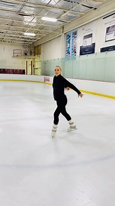 Axel or double Axel walk through on the ice. This walk through helps skaters feel the path of the jump with connection to the free leg extension to the follow through. It must be a continuous movement without interruption on the follow through. Message me for details if you need help with your Axel or double Axel. We offer one on one training to help fix all the details and get you landing more consistently! #flexafit #figureskaterfitness #flexaflix#adultfigureskating #inlineskater #officetraini