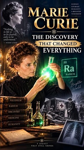 🔬Marie Curie: The Discovery That Changed Everything #didyouknow#MarieCurie