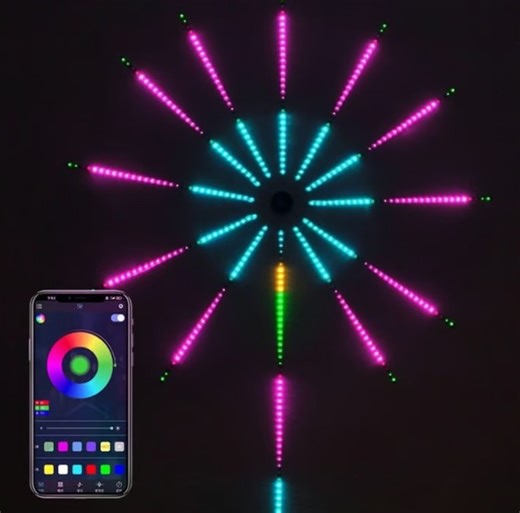 1.3K views | 殺I absolutely love this Smart Firework LED Lights | Pleteffect | Facebook