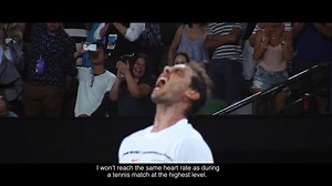 Nada lleva mis pulsaciones al límite como un punto largo en un partido de tenis… pero hay algunas cosas que se le acercan! Nothing makes my heart beats faster than a long point in a tennis match… but there are some things that get quite close ;) | Rafa Nadal