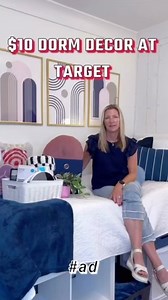 Transform your dorm with Target finds $10 and under! See how I add the perfect finishing touches to create a stylish space on a budget! @Target #TargetPartner *Restrictions Apply #dormdecor #dormshopping #dormessentials #dormdesign #targetfinds | The Dorm Guide
