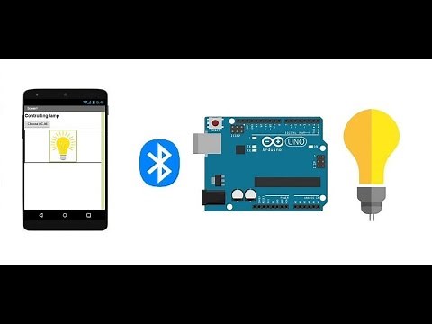 Allumer une lampe connectée à la carte Arduino UNO par le Smartphone via Bluetooth