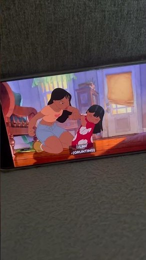 Nani and Lilo are fighting!