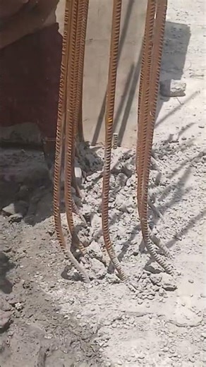 Big Mistake in Starter Filling 🚫 Poor Concrete Compaction Can Fail Your Column #column #concretework