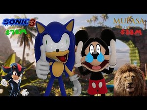 Sonic Movie 3 vs Mufasa Be Like… [Sonic GMOD Fan Animation]