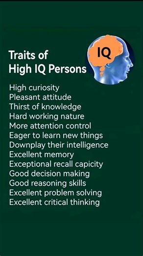 High IQ Individuals