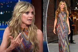 Heidi Klum claims she can stop herself from sweating: ‘That’s my talent’