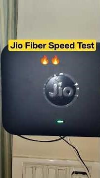 jio fiber speed test | Jio Fiber Speed Test Kiase Kare | Jio Fiber Setup 2026 #jio #jio_recharge