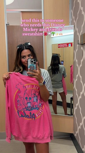Target has released the perfect Disney Mickey and friends sweatshirt and im obsessed!!! 🌺🐭🌴✨🫶🏻 when i tell you it took me 3 Targets until i found it in stock lol and yes we’re in the middle of summer but I’m a big sweatshirt girlie so I had to take this home with me!!! #disney #wdwlocal #disneycreator #disneytarget #disneytargetfinds #disneyfinds #targetdisney #disneysweatshirt #alohamickey #disneyadult #disneyaesthetic #disneycontent #disneyootd #disneyoutfitinspo #disneyinspo