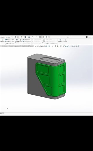 This Futuristic Case Was Designed in SolidWorks #shorts