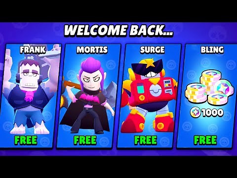 How to get 3 FREE Brawlers, Bling & Other Rewards in The Update!