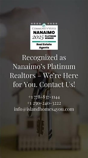 🌟 Proud to Be Nanaimo’s Platinum Realtors 2025!