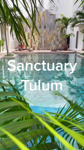 Our cute little Airbnb was such a vibe. Sanctuary Tulum 😍 10/10 would definitely return. #tulumhotel #tulumtravel #tulumairbnb #sanctuary