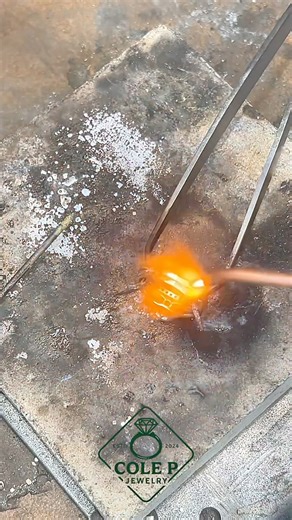 Sizing & Soldering Two Rings Together | Cole P Jewelry #jewelry #shorts