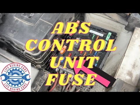 Volkswagen Tiguan 2014 Diesel 1968cc ABS Control Unit Fuse Location