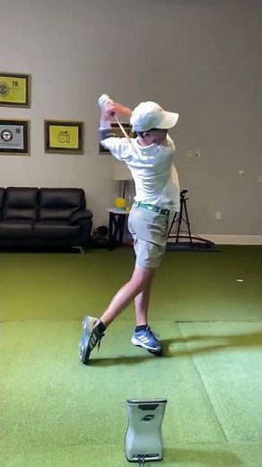 Drill to improve footwork in golf swing