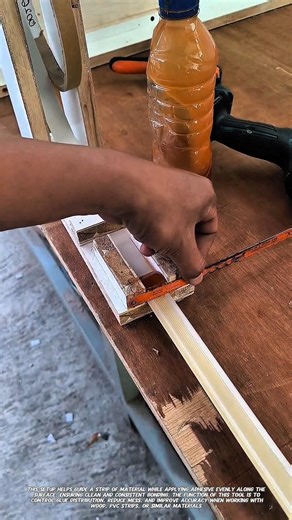 DIY Glue Applicator Tool | Smart Woodworking Hack.
