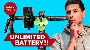 1.7K views · 28 reactions | Is it possible to build a wind-powered generator for our bike? If successful it will allow Alex to charge electronic devices on the go, such as a smartphone, bike lights! Perhaps most exciting of all, use it to make sure my Electric gears NEVER run out of battery…will it work? | GCN Tech | Facebook