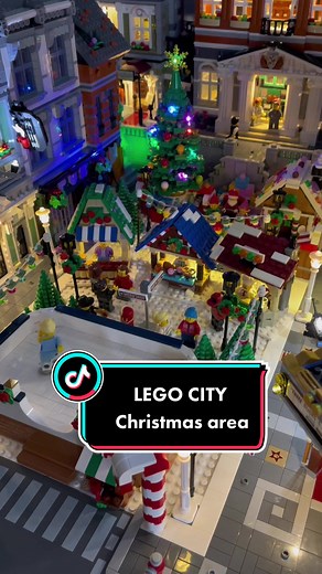 Creating a Festive Lego Christmas Display in Lego City