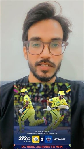 Who will win the match today￼? Comment your favourite team ￼ #dcvscsk #ipl #sanjusamson #msdhoni