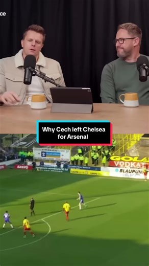 Why Petr Cech left Chelsea to join rivals Arsenal #petrcech #chelsea #arsenal #arsenalfc #premierleague #football #footballtiktok #footballpodcast #highperformance