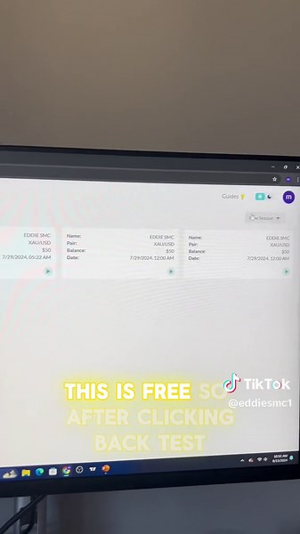 Best Free Backtesting website #eddiesmc