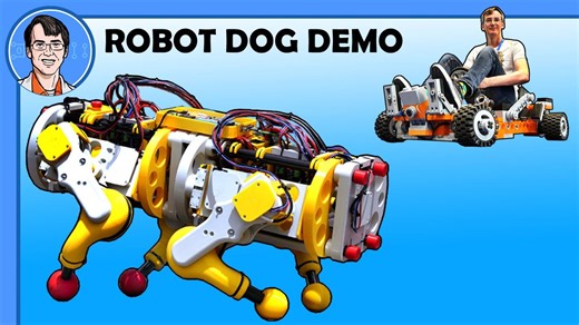 Robot Dog Demo & Giant 3D Printed Lego #TCT3SIXTY