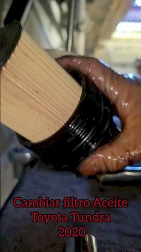 2020–2024 Toyota Tundra: How to Change the Oil Filter Correctly and Avoid Costly Damage