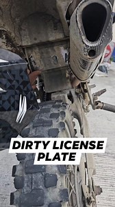 WARNING: A Dirty License Plate is a Violation! - Visibility: Makes it hard to read your plate number. - Safety: Could cause problems in emergencies or accidents. - Legal Consequences: You could get a ticket! Take a few minutes to clean your license plate and ensure it's clear. # #highlandtravelers | Cordillera Marshal