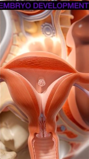 See What's Actually Happening During Early Pregnancy #conception #science #shorts